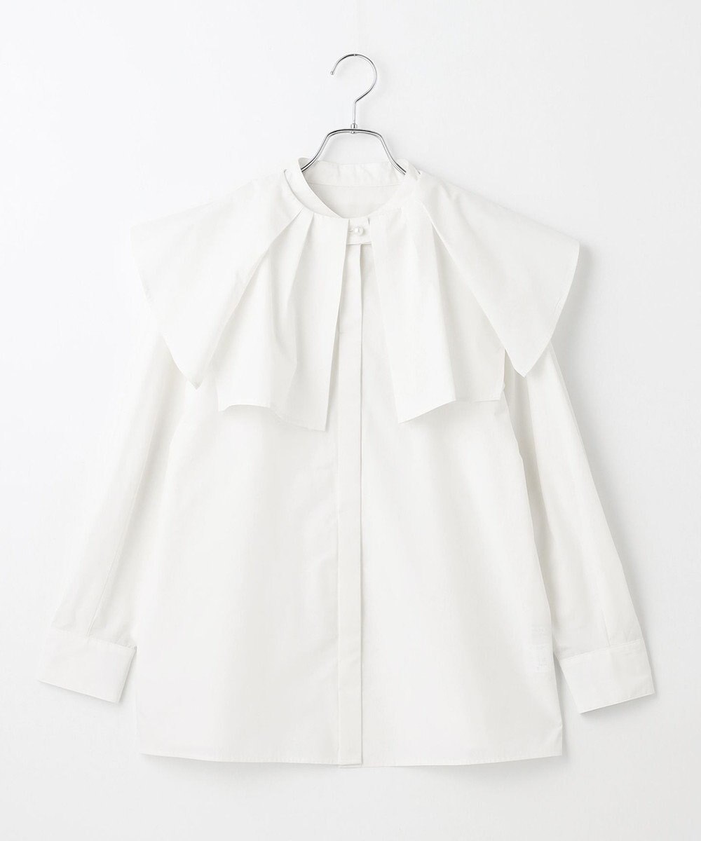 #Newans 【セレモニーにも】2wayタックフレアカラーブラウス 