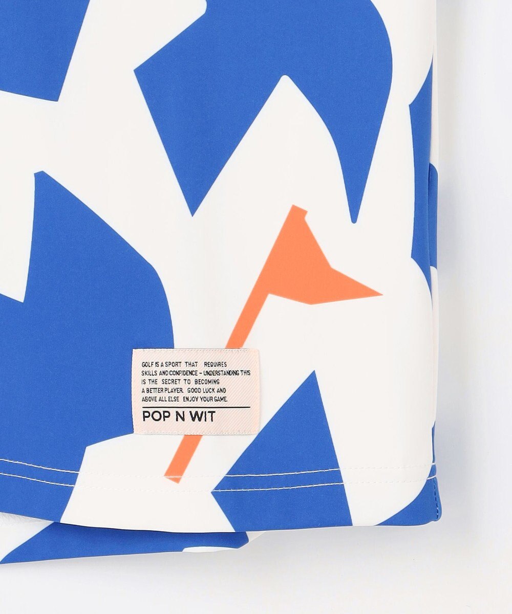 PW CIRCULUS 【MEN】ＤＯＶＥ柄モックネック ゴルフ 