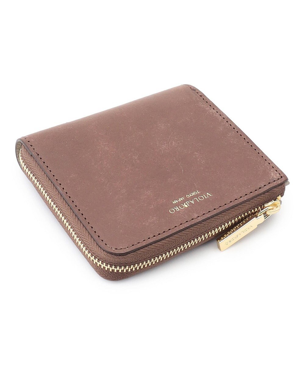 23区 VIOLAd'ORO L字ファスナー コンパクト ウォレット 