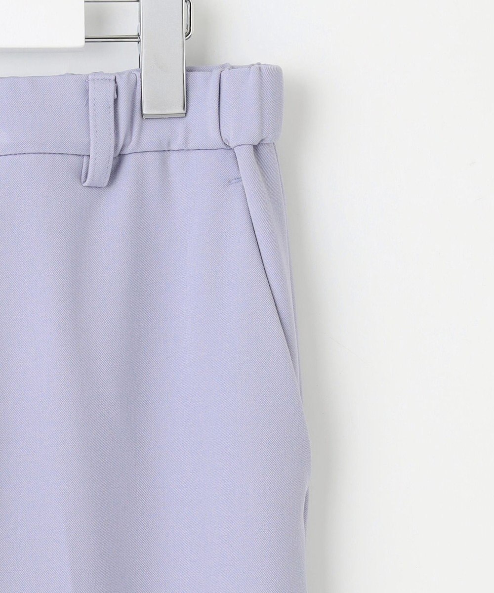 自由区 【撥水加工・洗える】TRギャバ裏起毛テーパード パンツ 