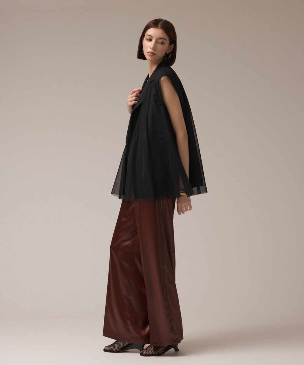 GRACE CONTINENTAL チュールオーバーベスト 