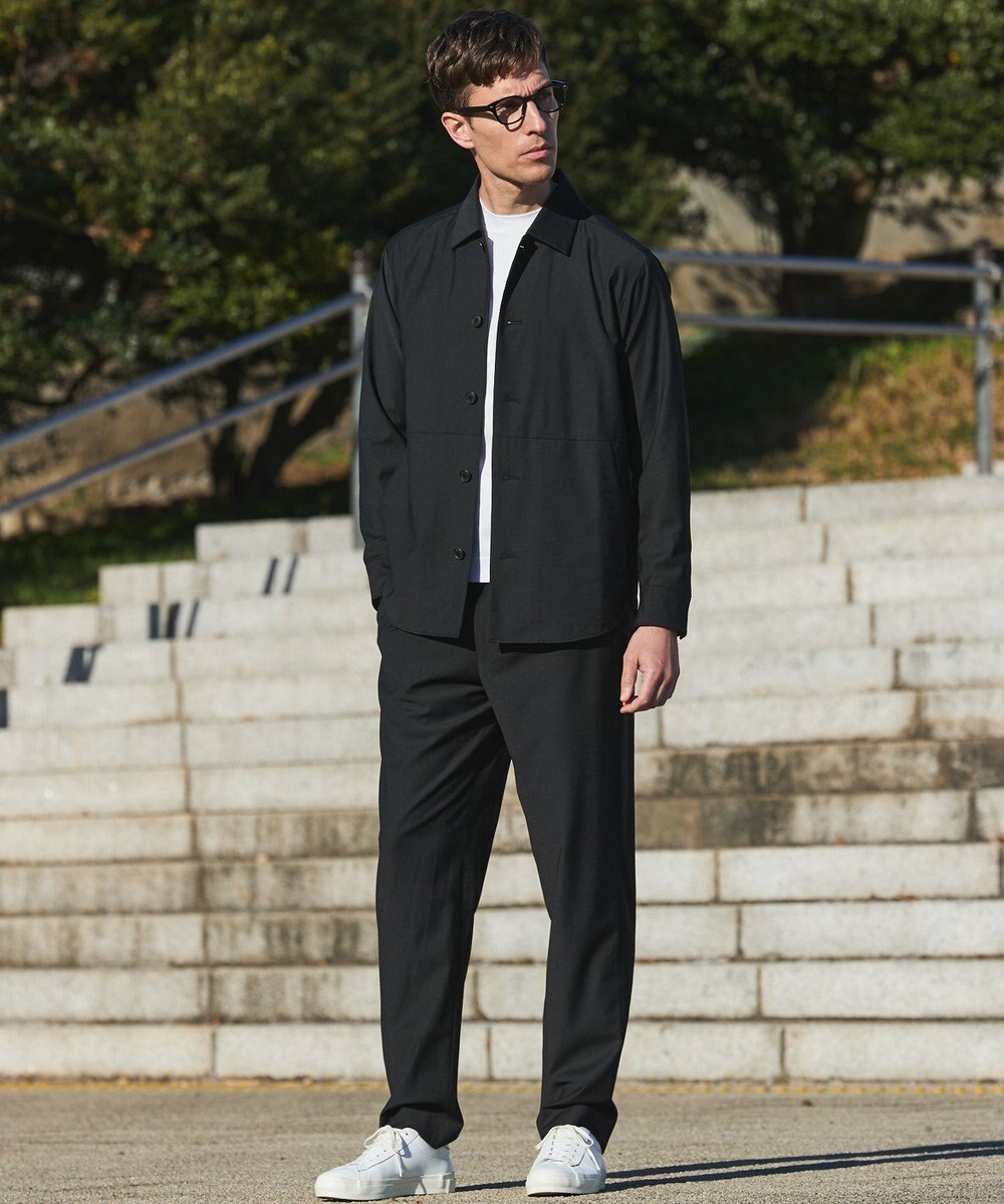 GOTAIRIKU カジュアルセットアップ対応【洗える/ストレッチ】YUNSA シャツアウター 