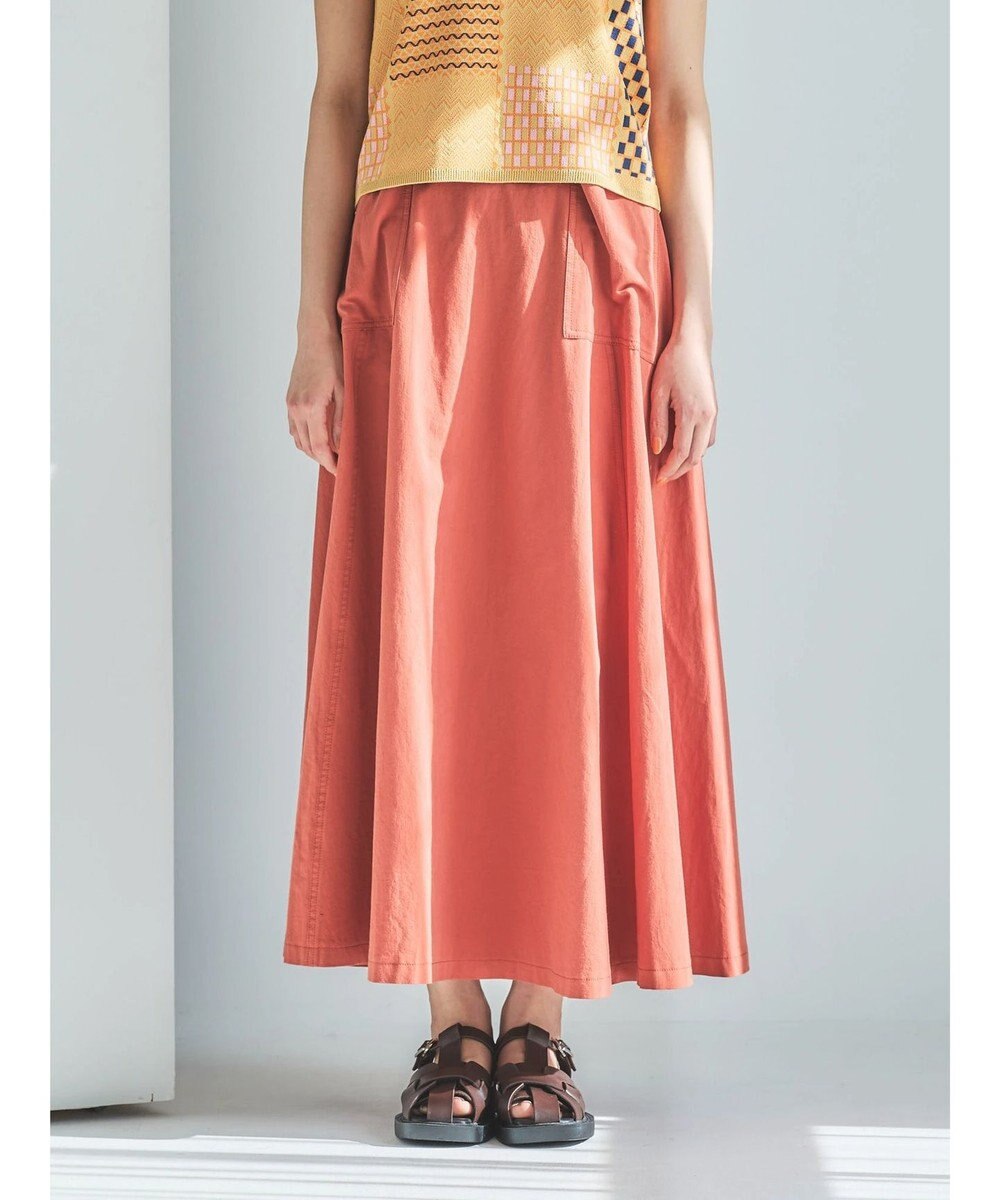 Green Parks ■ＥＳＣＡＲ　サイドポケットギャザースカート 