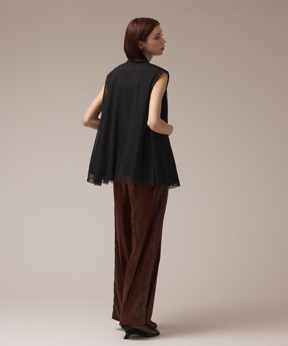 GRACE CONTINENTAL チュールオーバーベスト 