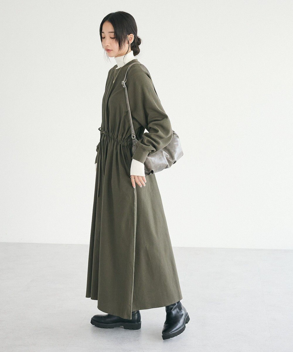 CRAFT STANDARD BOUTIQUE ワッフルスリーブワンピース 