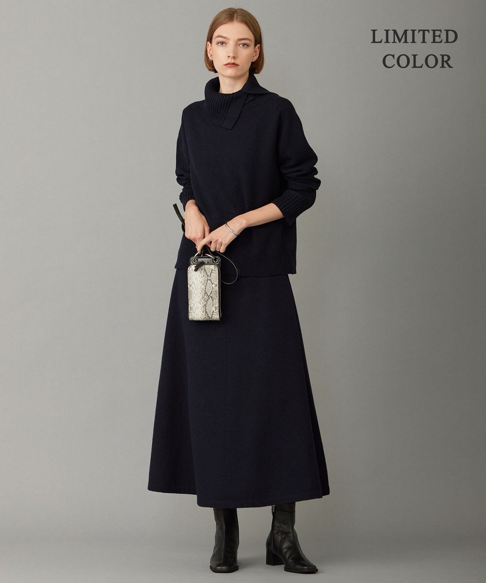 ICB L ミルドウール ニットスカート 