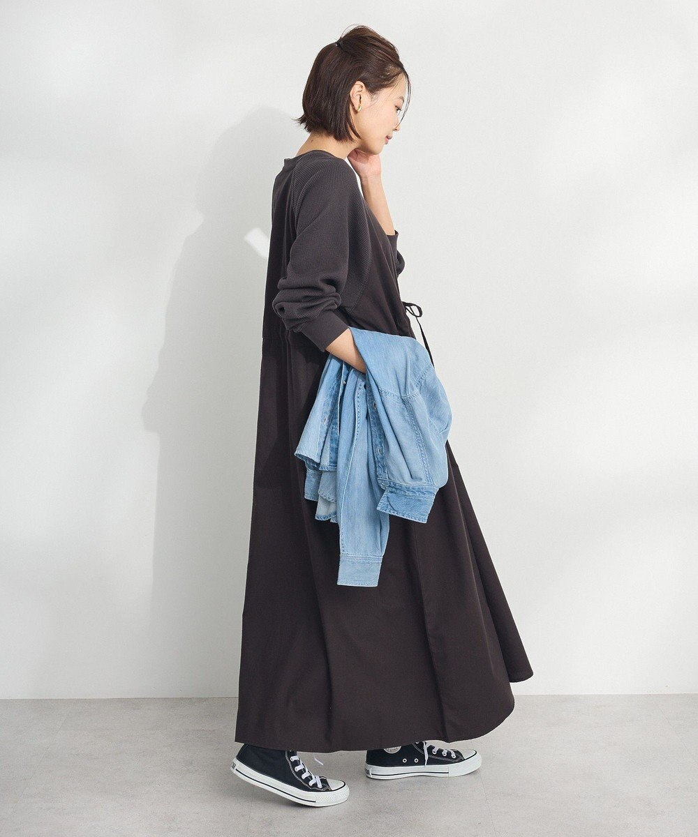 CRAFT STANDARD BOUTIQUE ワッフルスリーブワンピース 