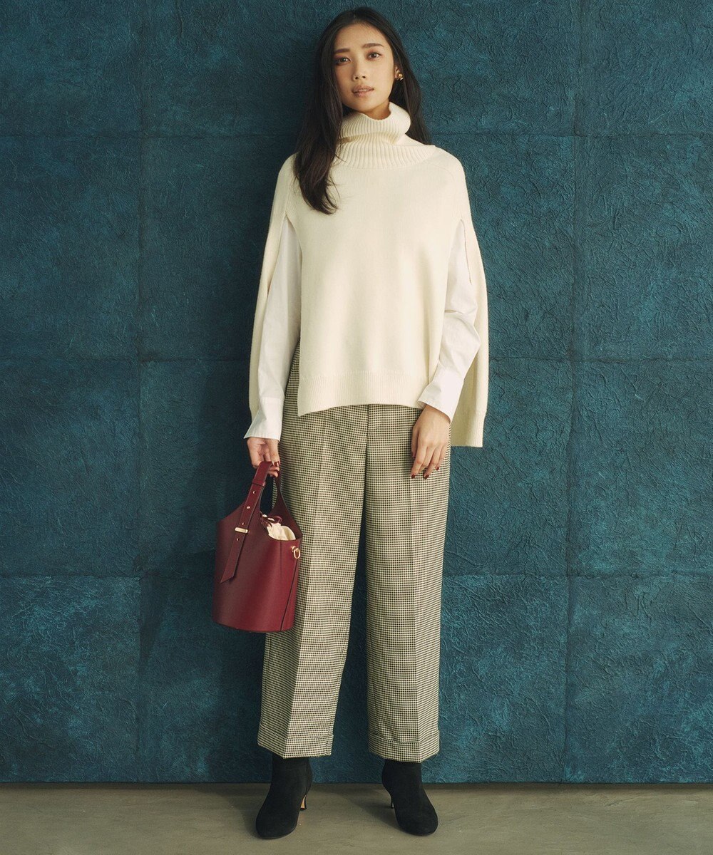 23区 スウェード ヒール ブーツ 