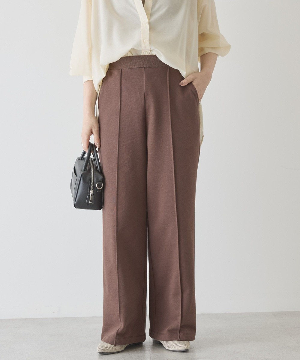 AMERICAN HOLIC センタータックワイドスウェットパンツ 