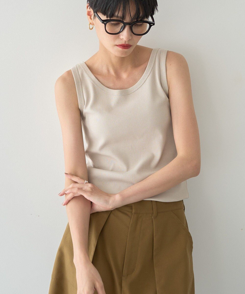 AMERICAN HOLIC テレコタンクトップ 