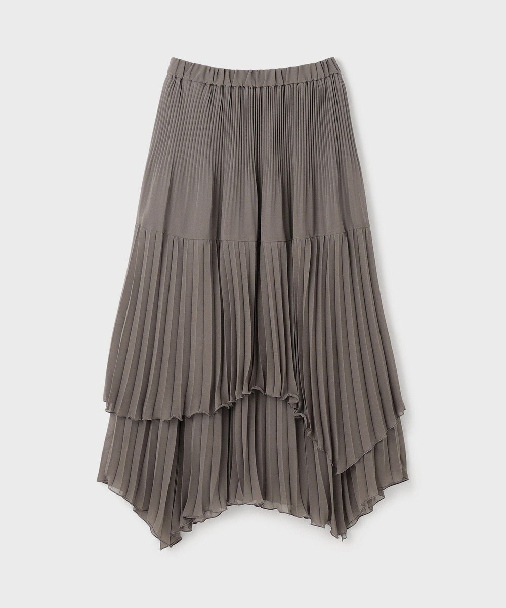 GRACE CONTINENTAL イレギュラープリーツスカート 