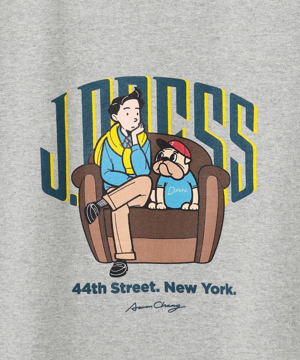 J.PRESS MEN 【AaronChang】【UNISEX】プリント Tシャツ 