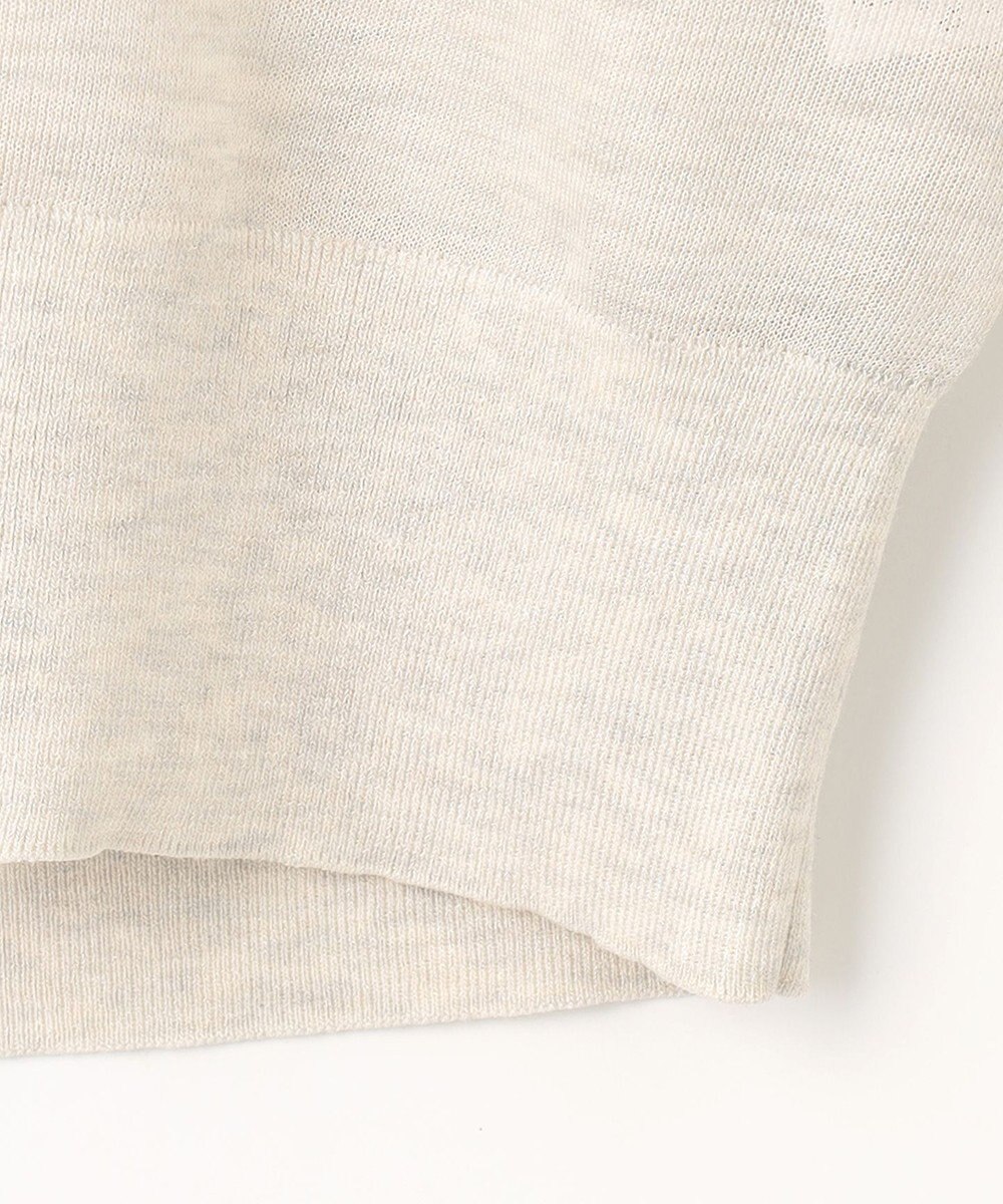 23区 L 【新色追加】シャイニーシアー ニット カーディガン 