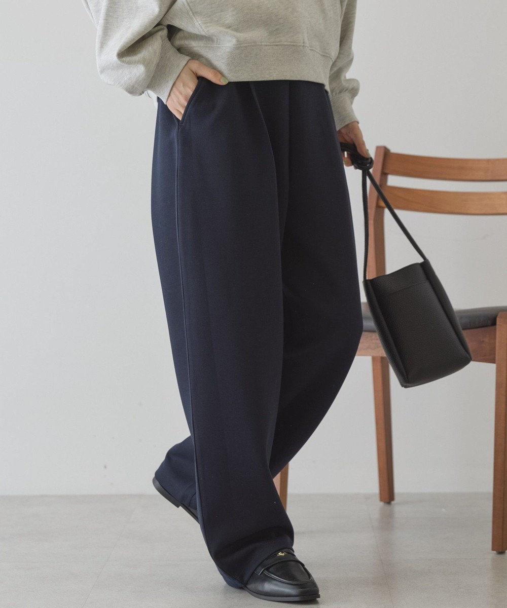 AMERICAN HOLIC フロントタックポンチカーブパンツ 