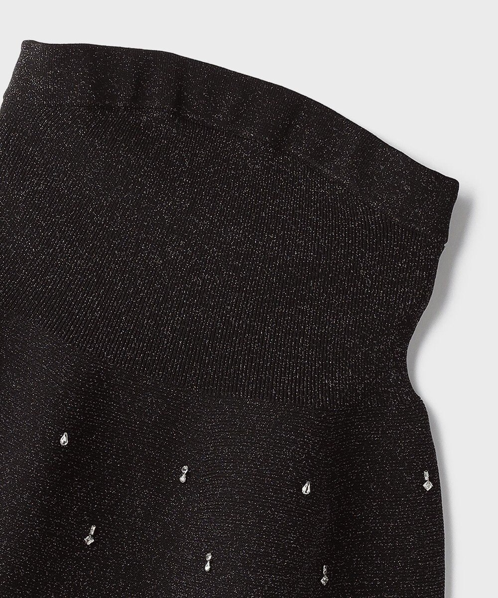 GRACE CONTINENTAL ペプラムベアニットトップ 