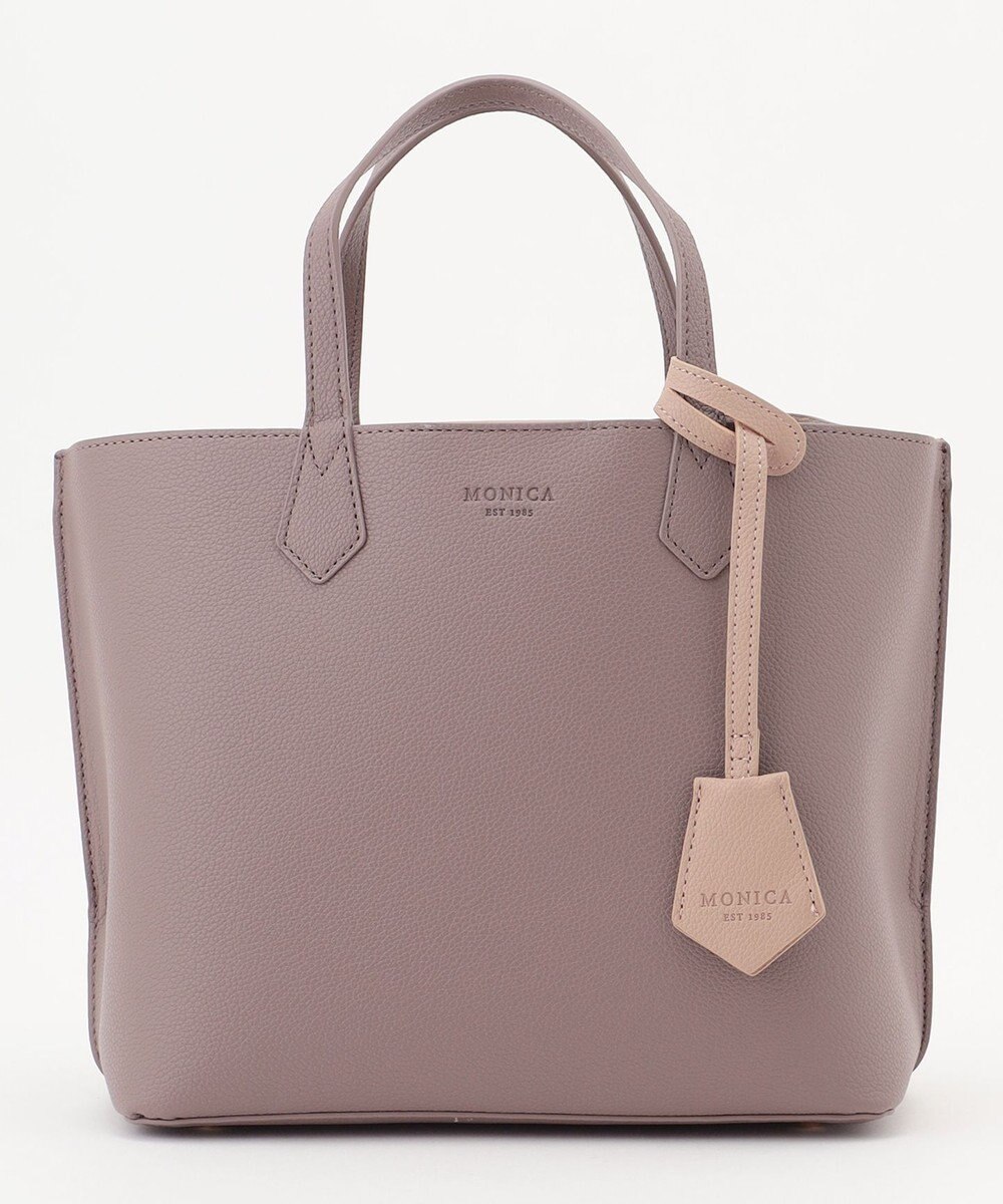 LA BAGAGERIE 【MONICA】バイカラーミディトートバッグ 