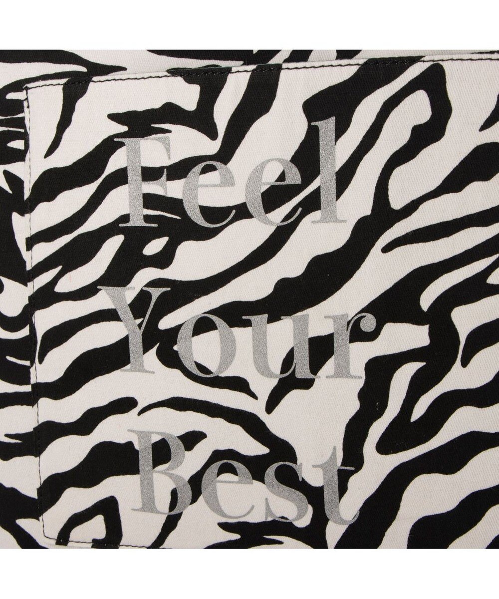 UNBILLION カシュカシュ cachecache / 柄プリント3パーテーショントートバッグ 