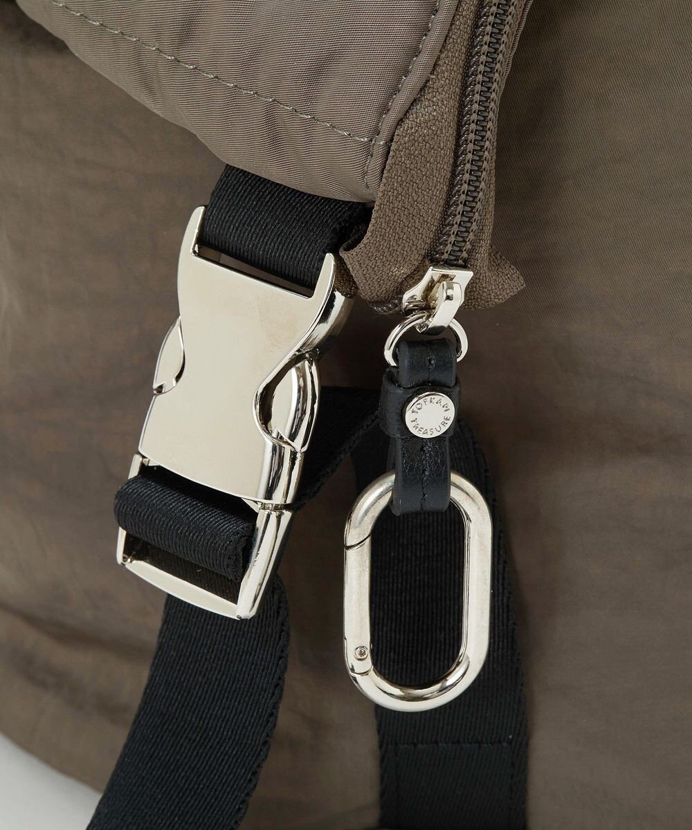 TOPKAPI 【TREASURE TOPKAPI】ナイロン キルティング アシンメトリー リュック 