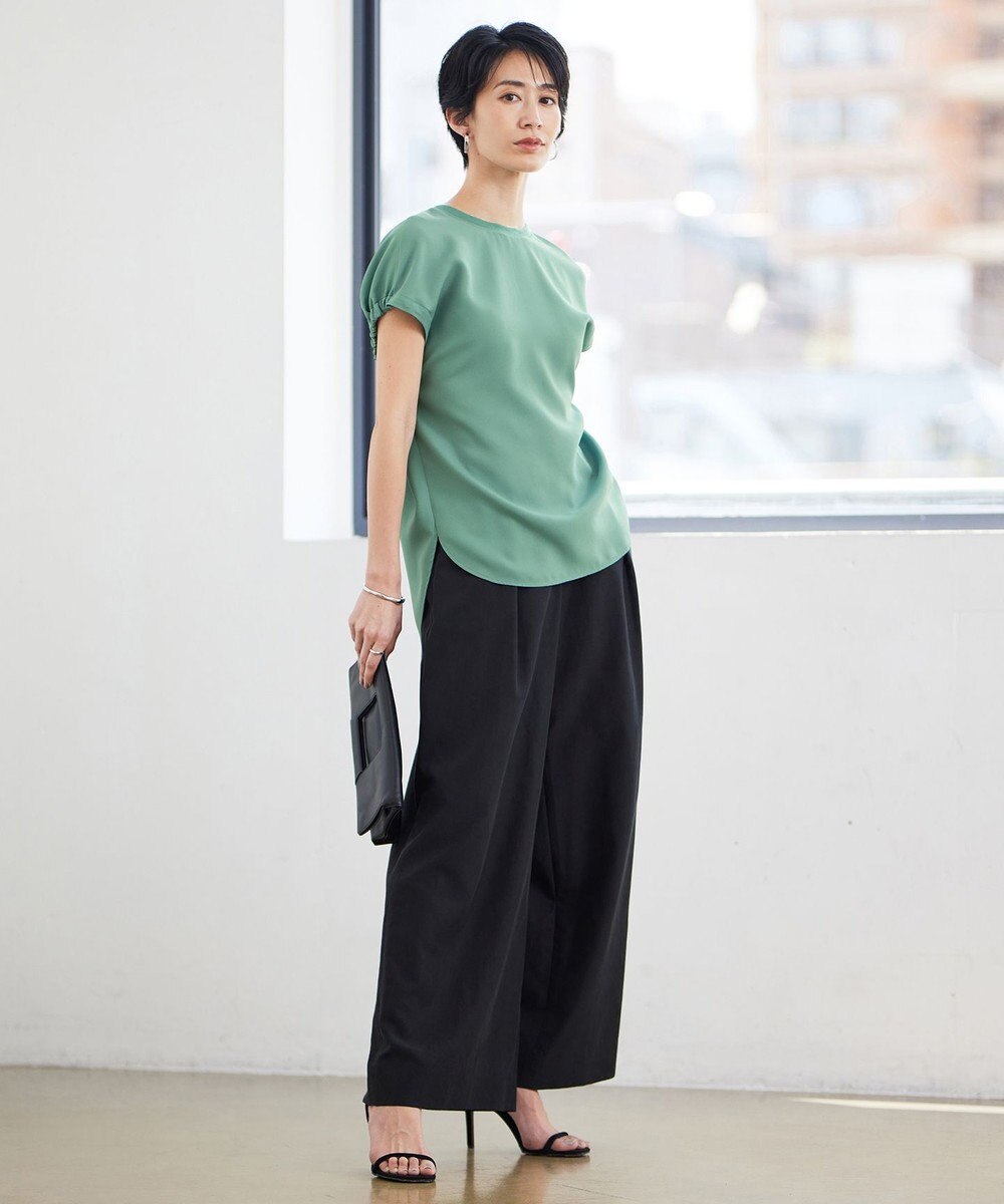 ICB 【洗える】 UnleashLite タックパンツ 