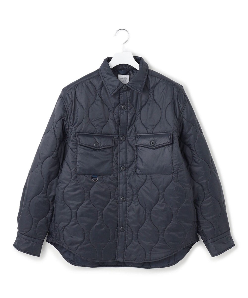 J.PRESS YORK STREET 【UNISEX】キルティング シャツジャケット 