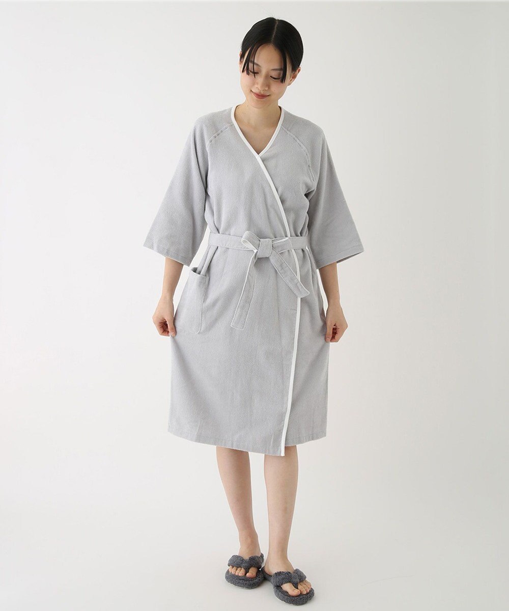 UCHINO エアリータッチ ラグランレディスローブ 