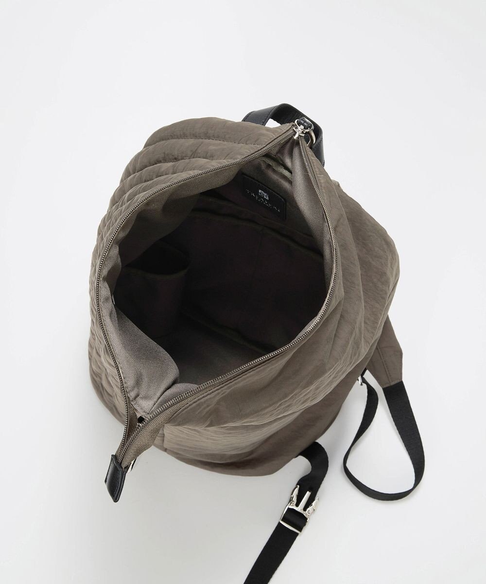 TOPKAPI 【TREASURE TOPKAPI】ナイロン キルティング アシンメトリー リュック 