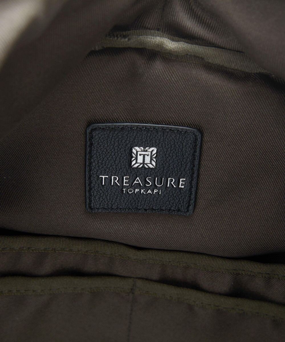 TOPKAPI 【TREASURE TOPKAPI】ナイロン キルティング アシンメトリー リュック 