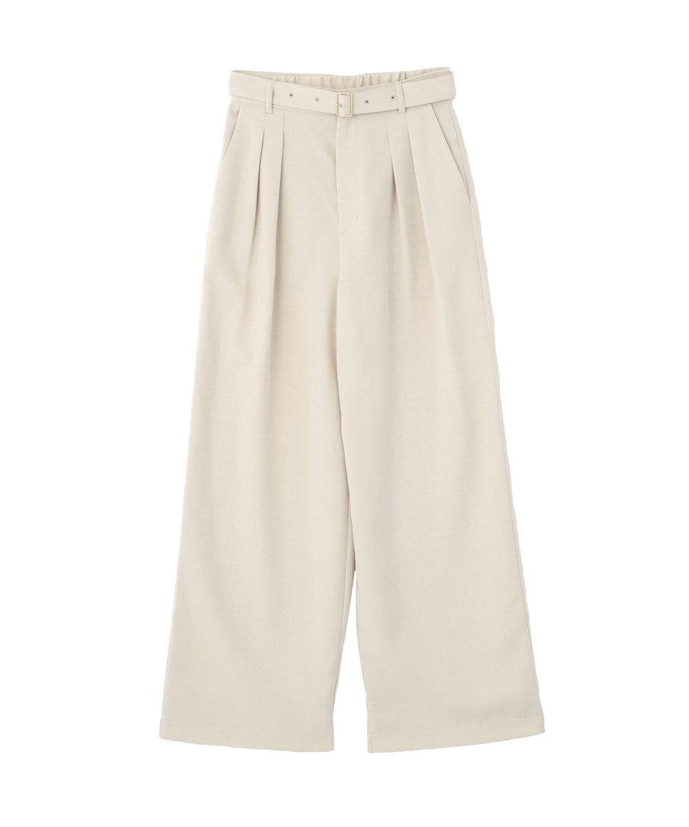 earth music&ecology 【予約】アソートツータックベルトパンツ 