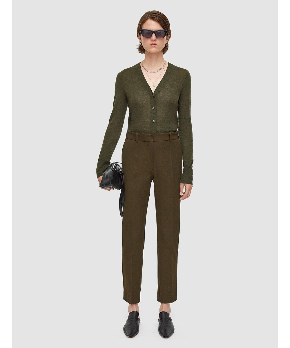 JOSEPH ギャバジンストレッチ　スリムストレートトラウザーズ 