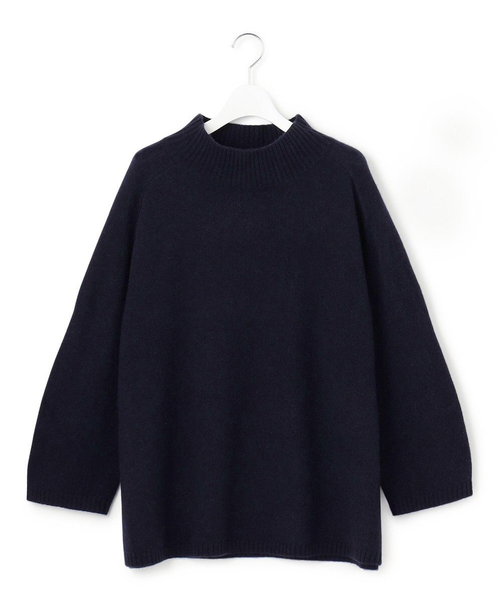 J.PRESS YORK STREET 【WOMEN】ウールカシミヤ ハイネックニット 