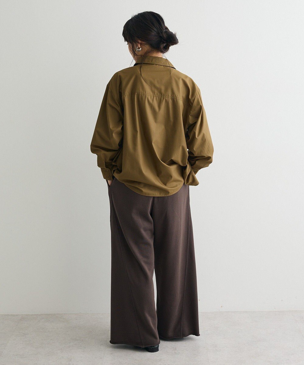 CRAFT STANDARD BOUTIQUE タイ付きタックシャツチュニック 