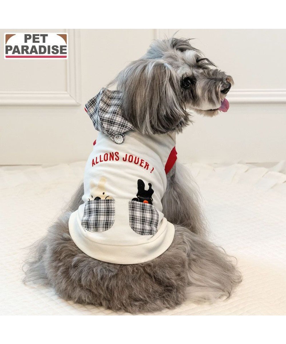 PET PARADISE リサとガスパール  パーカー《チェック柄》 小型犬 