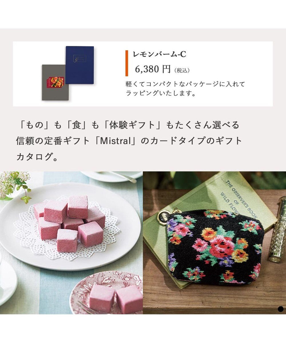 PRESENTERS ROOM Mistral(ミストラル) e-order choice(カードカタログ) ＜Lemon Balm(レモンバーム)＞ 