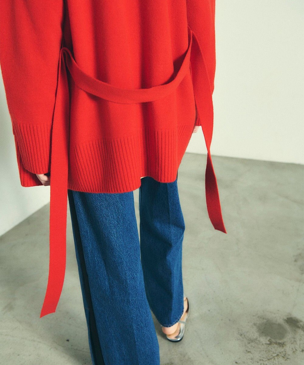 GRACE CONTINENTAL メリノウールニットカーディガン 