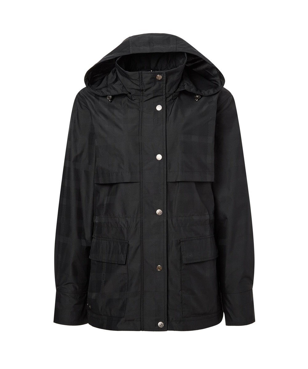 DAKS シグネチャーチェック ジャカードサファリブルゾン 