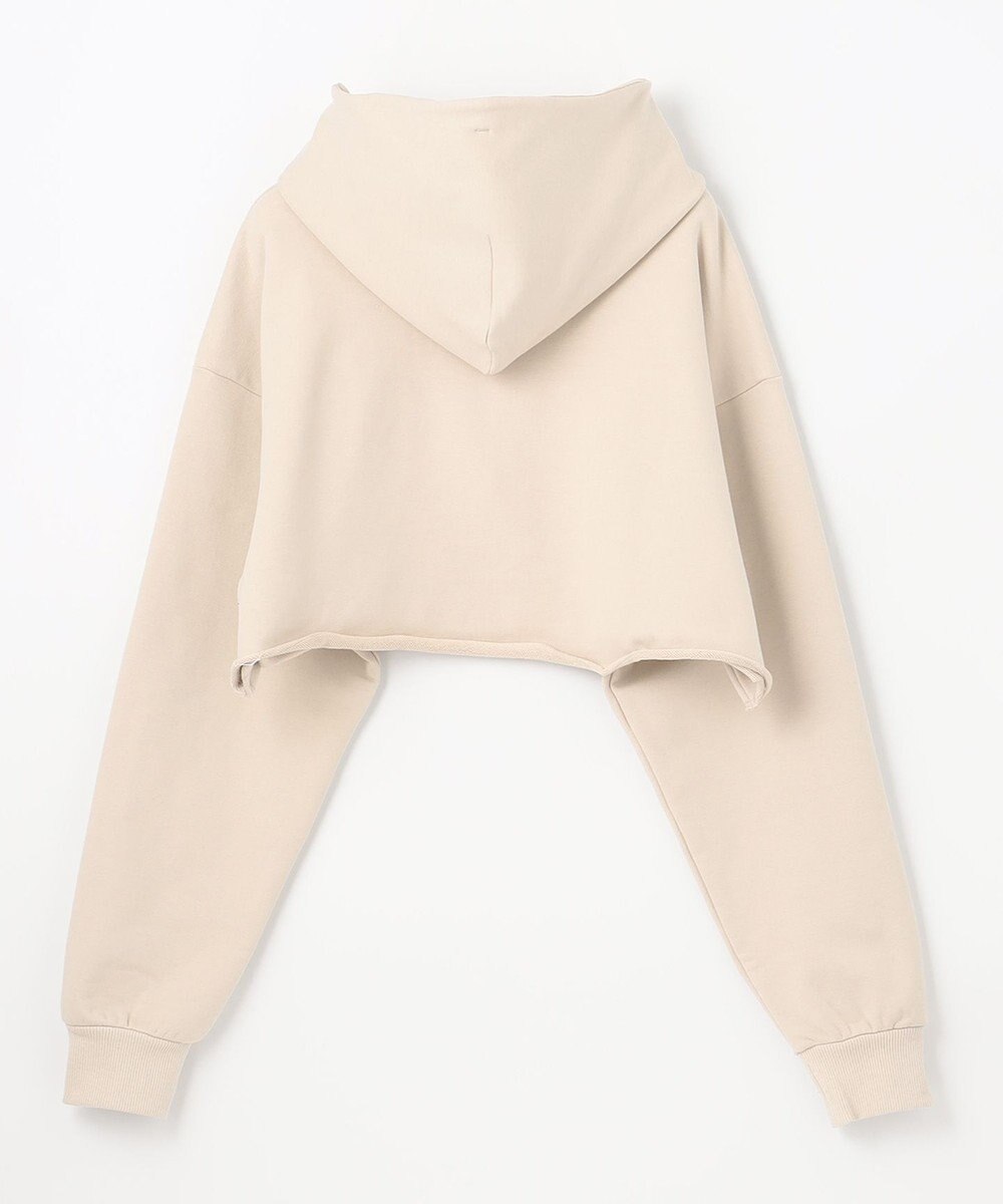 NAVE 【Nave  洗える】裏毛 クロップドパーカー 