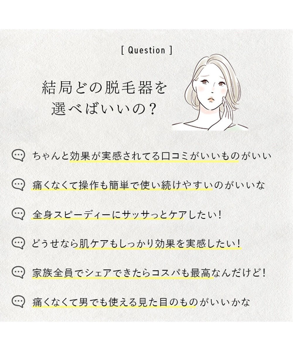 YAMATO テーブル＆キッチン 【STELLA BEAUTE】IPL＆LED光美容器 / グレー / SB-IFD03-GR 