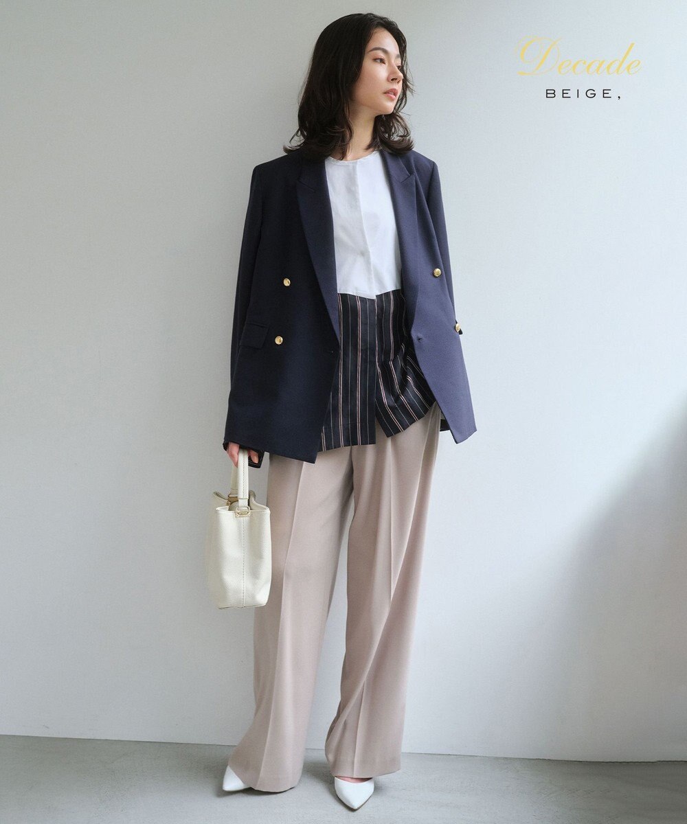 BEIGE， 【セットアップ対応】CINDY / ハイウエストパンツ 