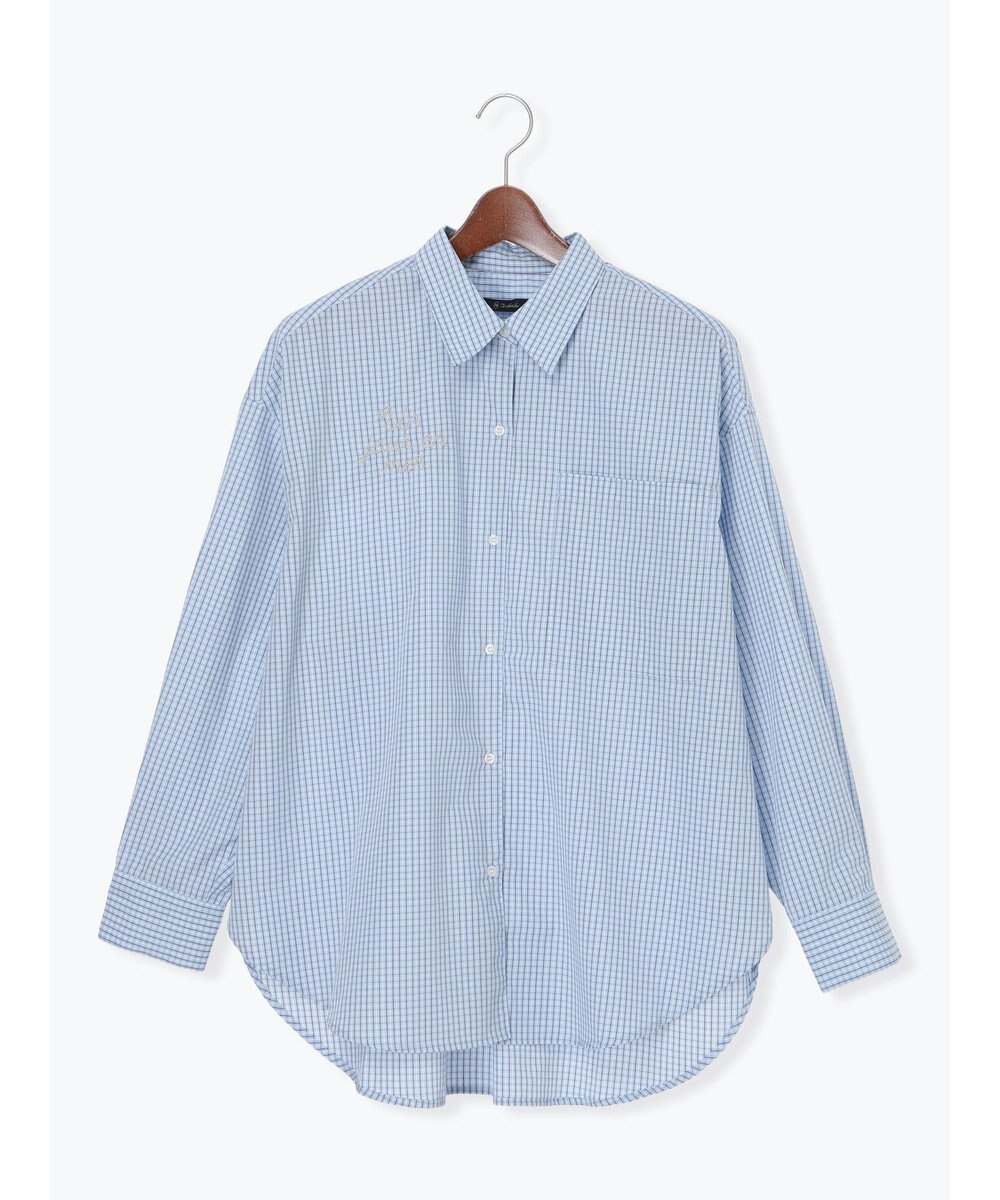 Te chichi ポイント刺繍シャツ 