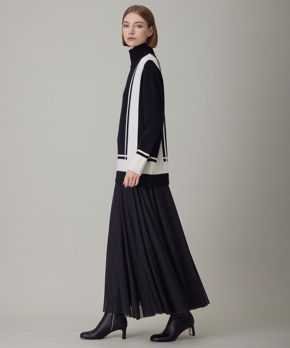 ICB 【洗える】ハイゲージチュール スカート 