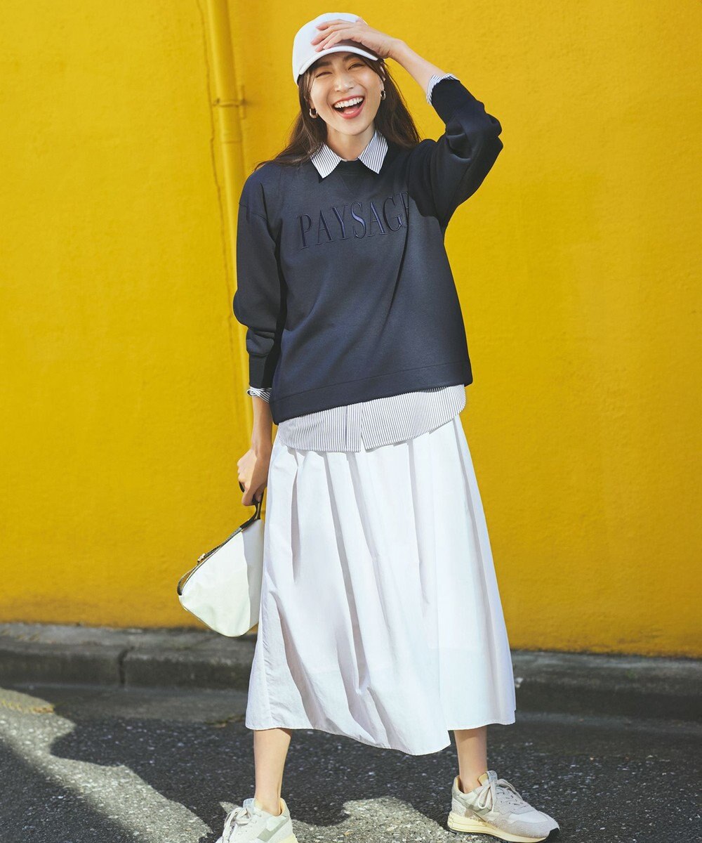 ANY 【接触冷感/UVカット/抗菌防臭/速乾】エニィファンクションシャツブラウス 