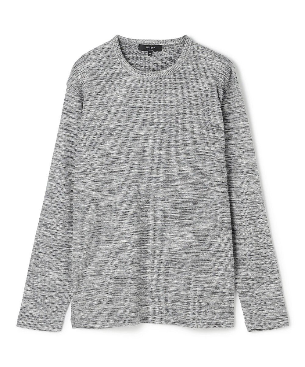 JOSEPH HOMME 【WEB・一部店舗限定】 メランジワッフル　クルーネックカットソー 