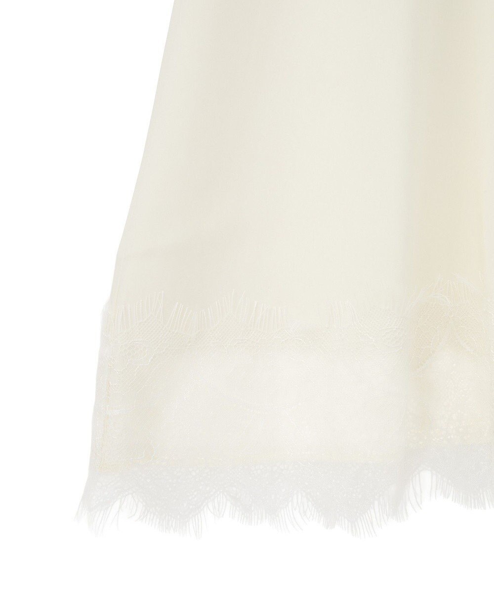 YECCA VECCA レースサテンキャミチュニック 