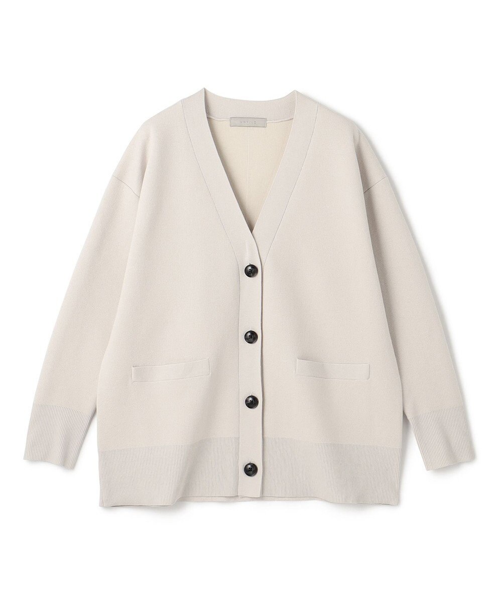 UNFILO スポンジニット カーディガン 