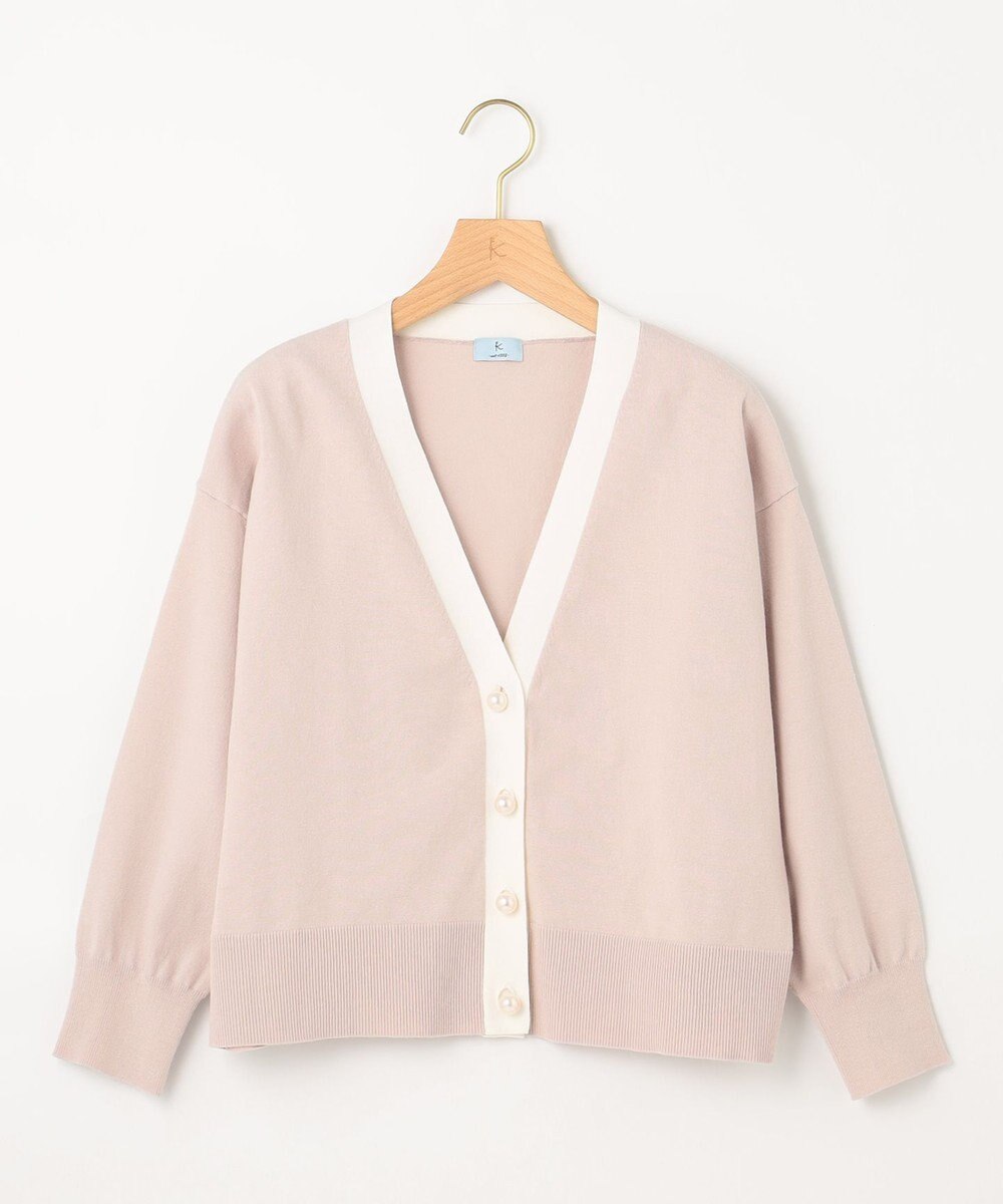 組曲 S 【アンサンブル対応可】CHAIニット バイカラーカーディガン 