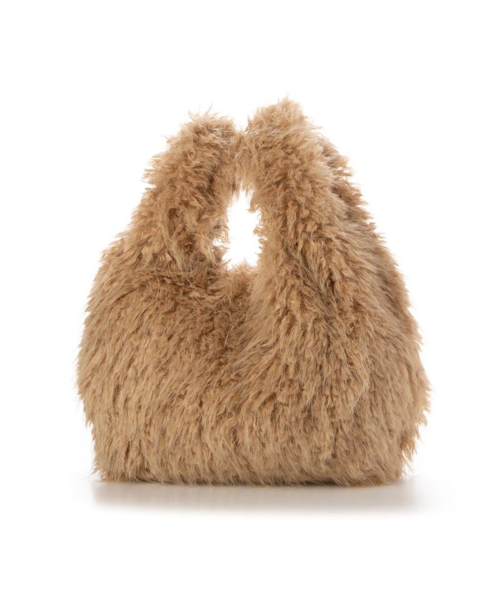 UNBILLION カシュカシュ cachecache / シャギーエコファーショッパーバッグ 