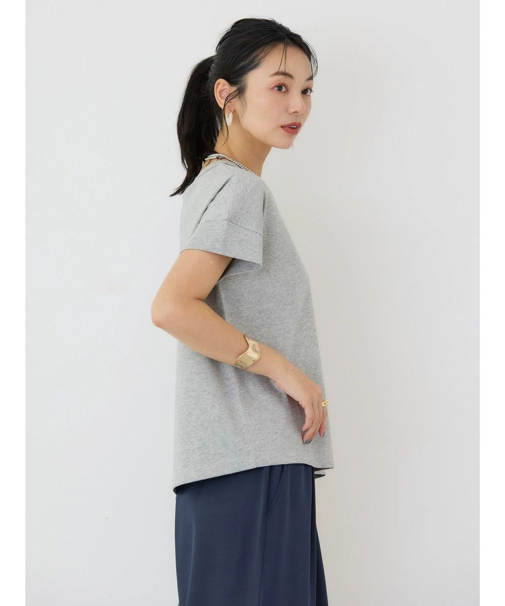 AMERICAN HOLIC 接触冷感ショートスリーブカットプルオーバー 