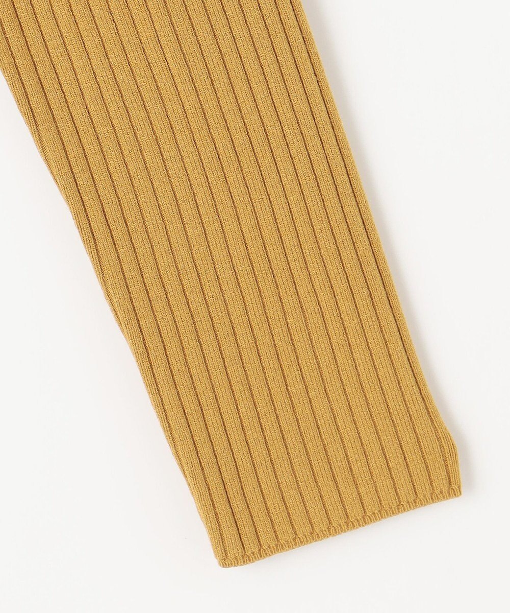 J.PRESS LADIES 針抜きフライス ボトルネック リブ カットソー 