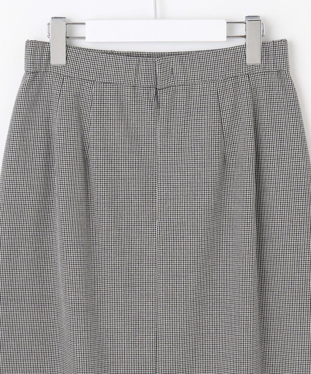 自由区 【撥水加工・洗える】TRギャバチェック柄 スカート 