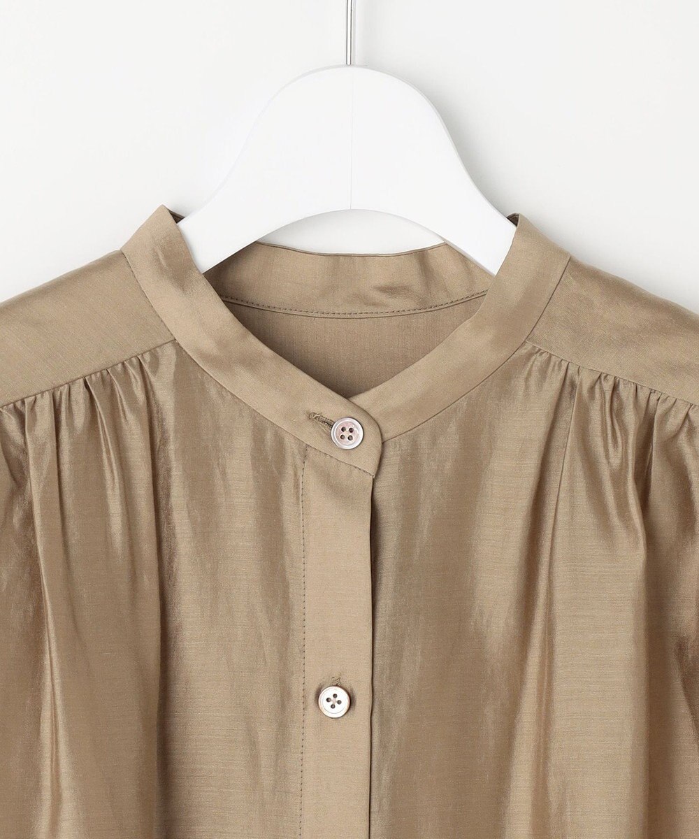 自由区 S エアリーローンプレーン ブラウス 